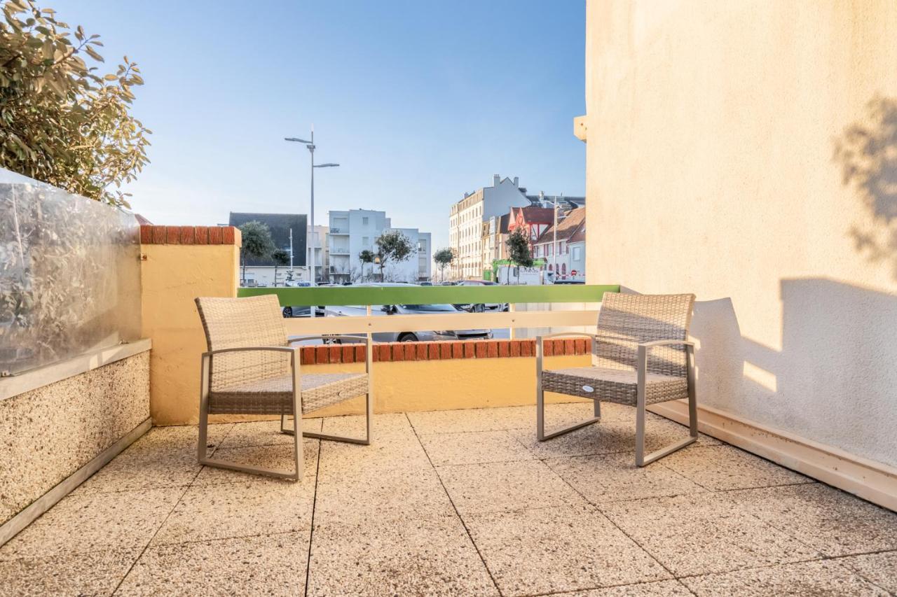Agreable Appartement Et Terrasse A 2 Pas De La Mer Wimereux Zewnętrze zdjęcie